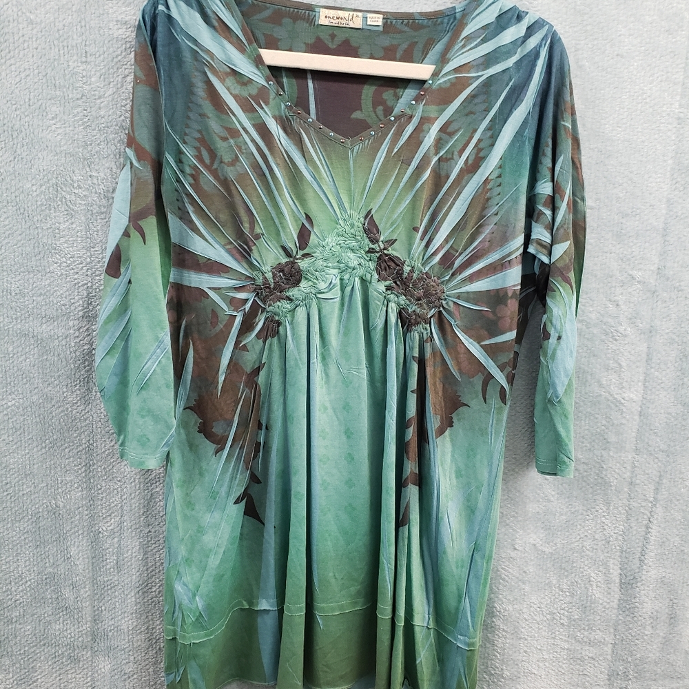 Elegant Casual One World Tunic